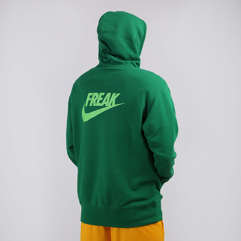мужская зеленая толстовка Nike Giannis Pullover Hoodie CZ0439-302 - цена, описание, фото 3
